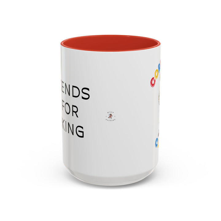Corporate Clown - Weekends Are for Working – Accent Mug