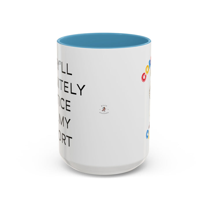 Corporate Clown - They’ll Definitely Notice All My Effort – Accent Mug