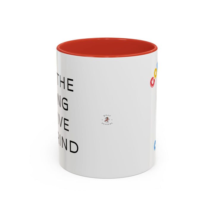 Corporate Clown - Only the Strong Survive the Grind – Accent Mug