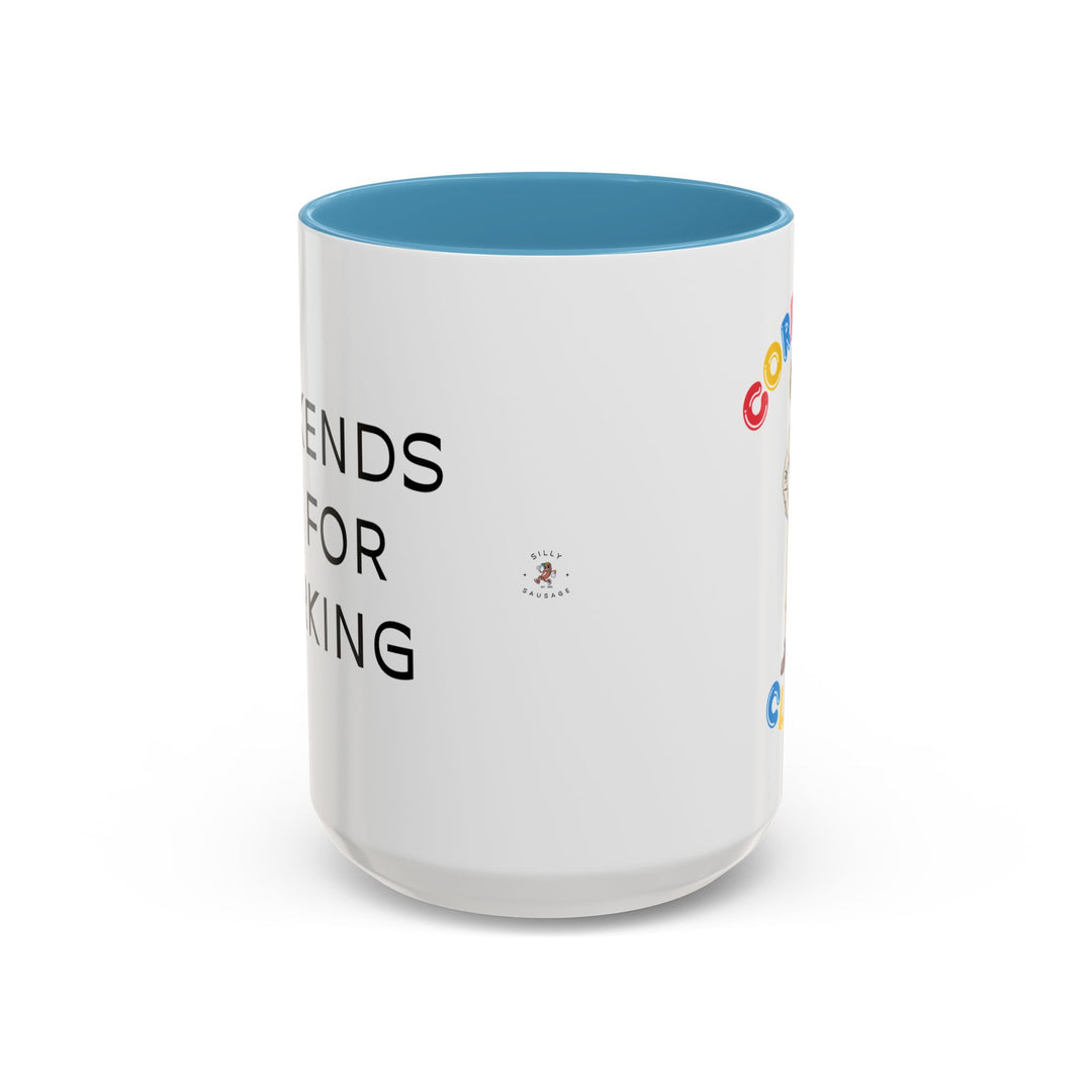 Corporate Clown - Weekends Are for Working – Accent Mug