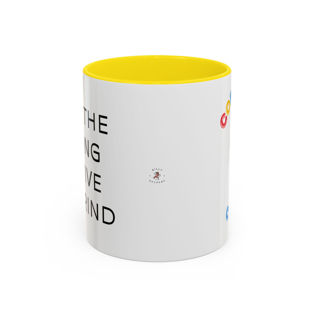 Corporate Clown - Only the Strong Survive the Grind – Accent Mug