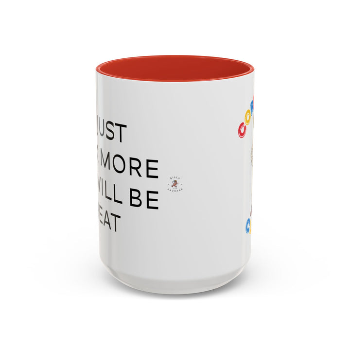 Corporate Clown - If I Just Work More Life Will Be Great – Accent Mug