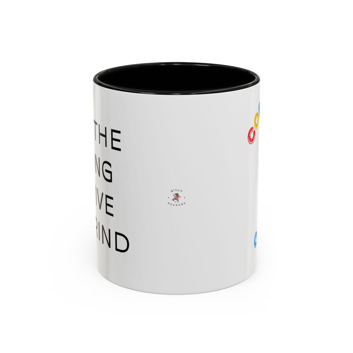 Corporate Clown - Only the Strong Survive the Grind – Accent Mug