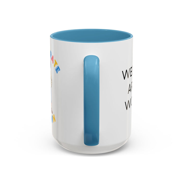 Corporate Clown - Weekends Are for Working – Accent Mug
