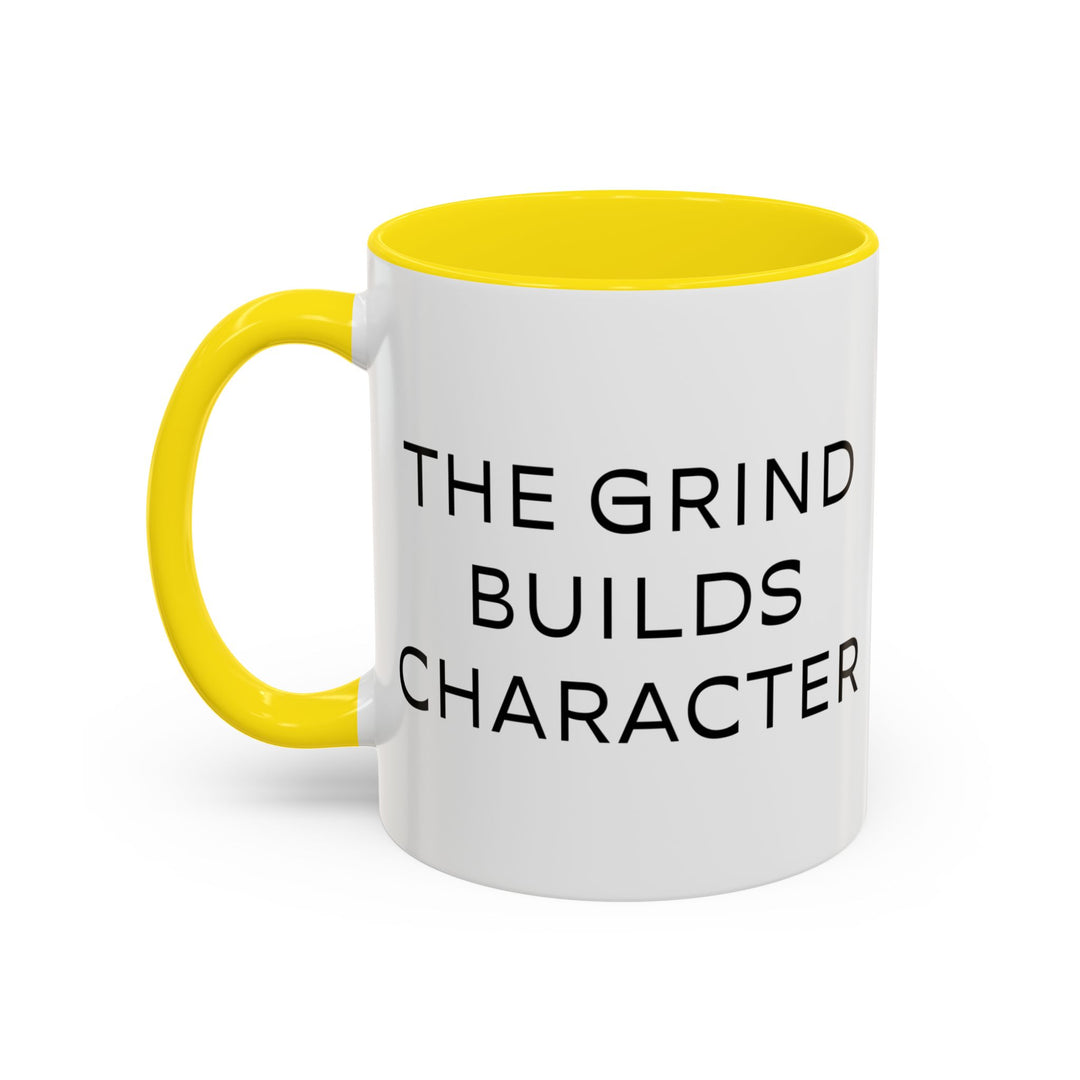 Corporate Clown - The Grind Builds Character – Accent Mug