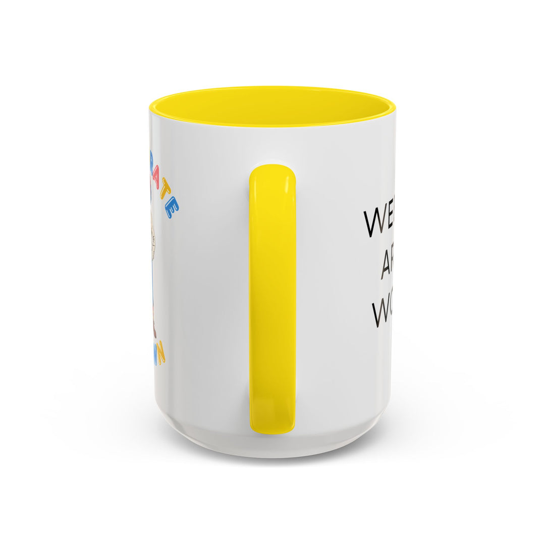 Corporate Clown - Weekends Are for Working – Accent Mug