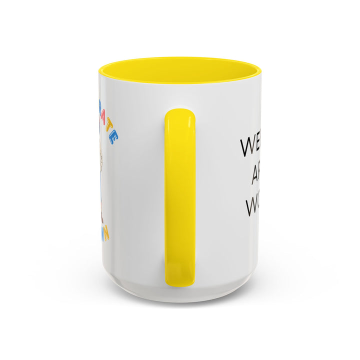 Corporate Clown - Weekends Are for Working – Accent Mug