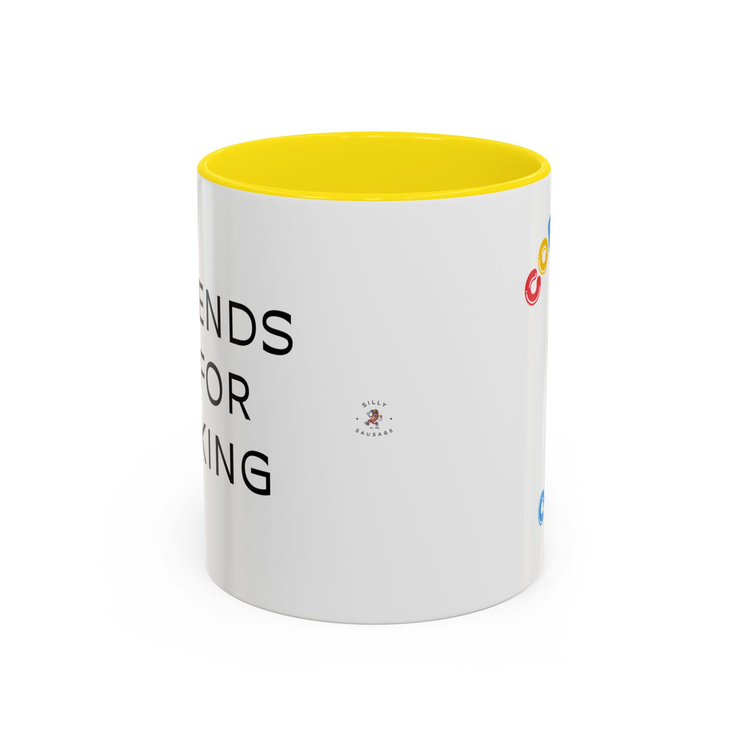 Corporate Clown - Weekends Are for Working – Accent Mug