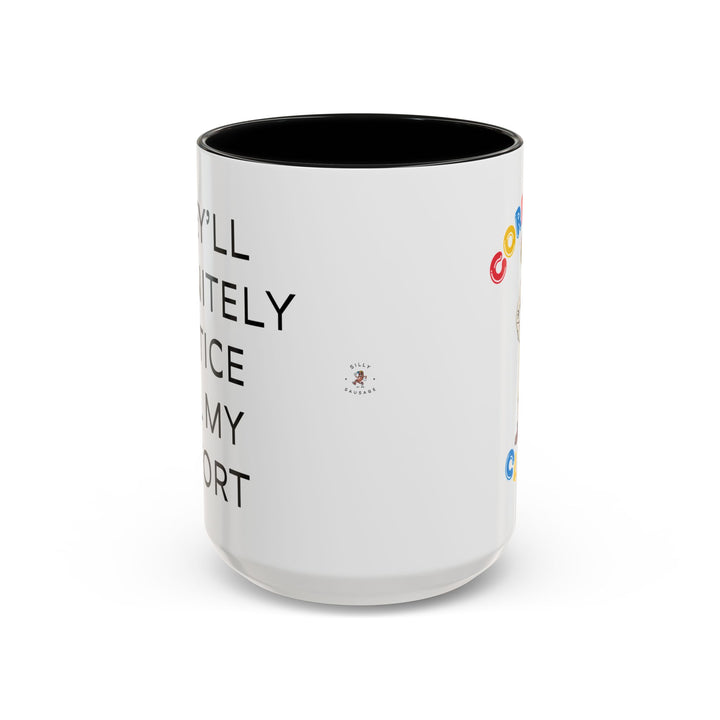 Corporate Clown - They’ll Definitely Notice All My Effort – Accent Mug