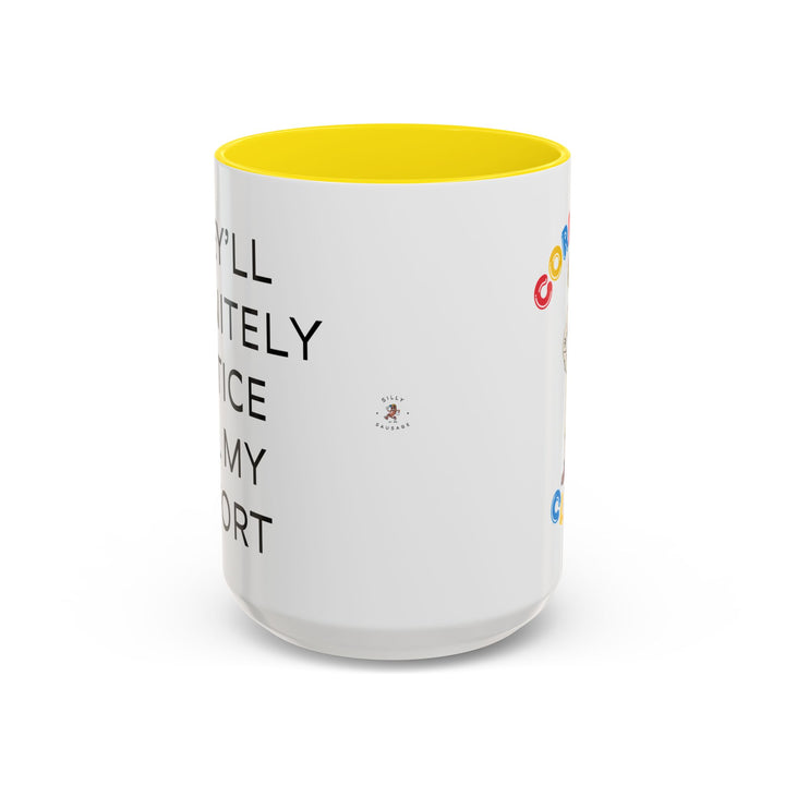 Corporate Clown - They’ll Definitely Notice All My Effort – Accent Mug