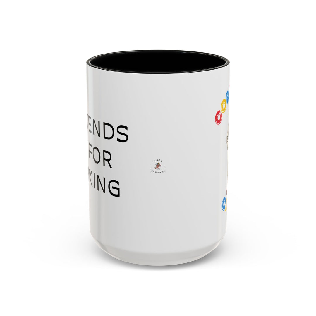 Corporate Clown - Weekends Are for Working – Accent Mug