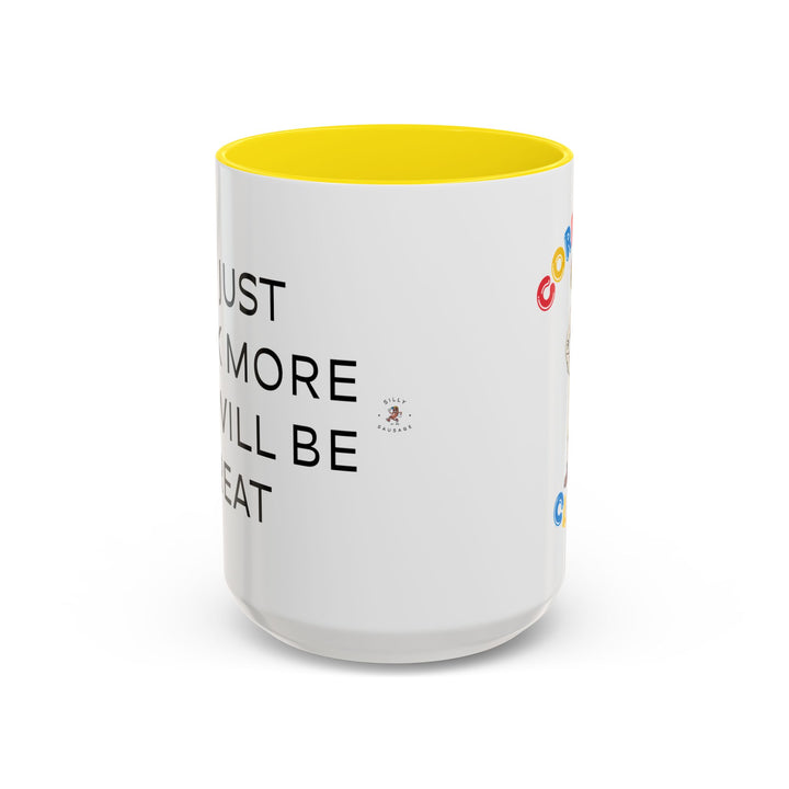 Corporate Clown - If I Just Work More Life Will Be Great – Accent Mug