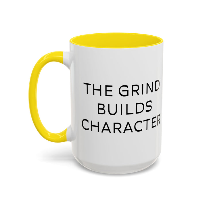 Corporate Clown - The Grind Builds Character – Accent Mug