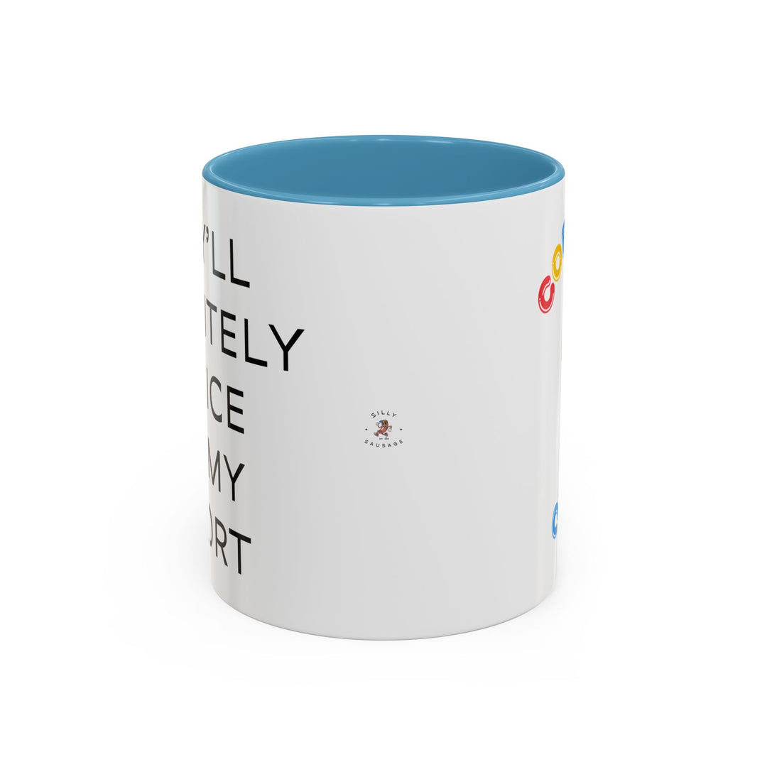 Corporate Clown - They’ll Definitely Notice All My Effort – Accent Mug