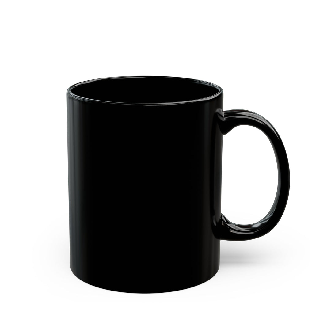 Working Hard on Not Working – Black Mug